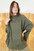 Maggie Batwing Knit Khaki